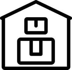 Piles Stored Outline Icon Svg Set, Free Vectors File